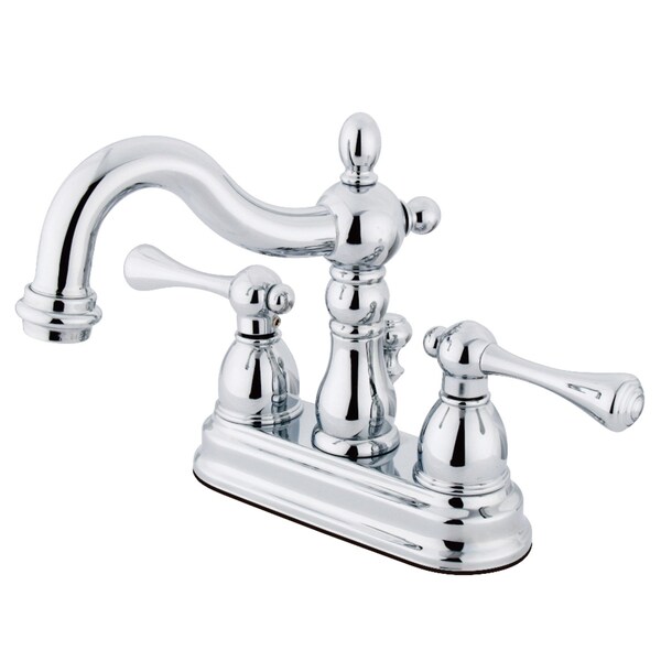 Kingston Brass KS1601BL 4" Centerset Bathroom Faucet, Polished Chrome KS1601BL - main